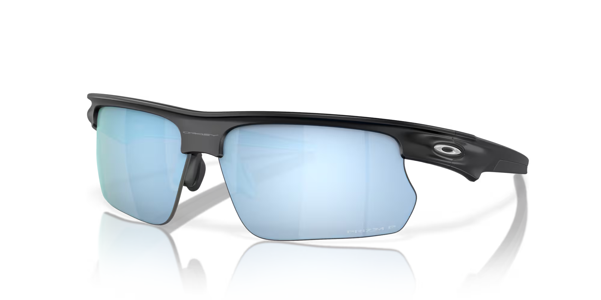 Óculos Oakley Ciclismo BiSphaera Matte Black/Prizm Deep Water Polarized
