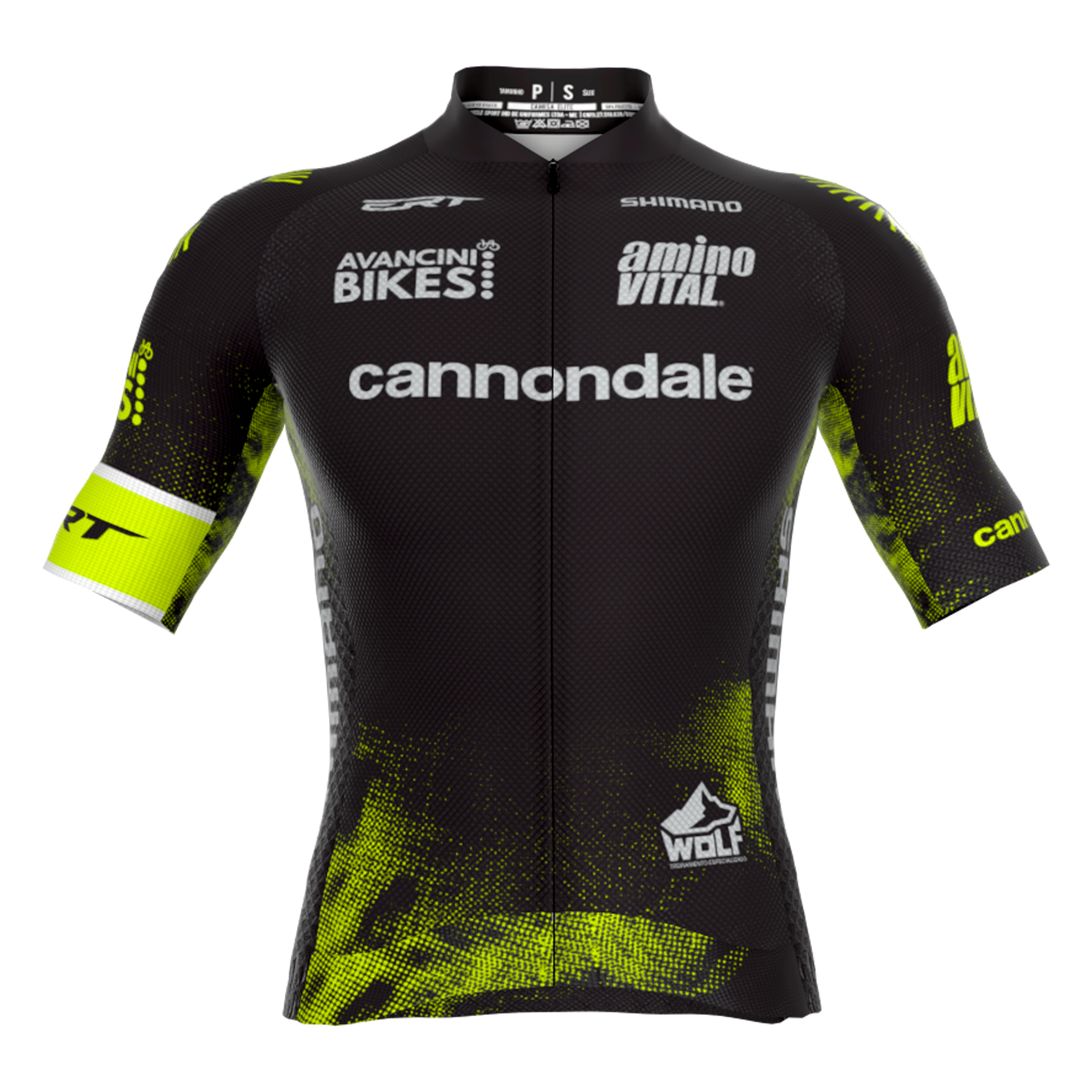 Camisa ERT Equipe Avancini Bikes Cannondale