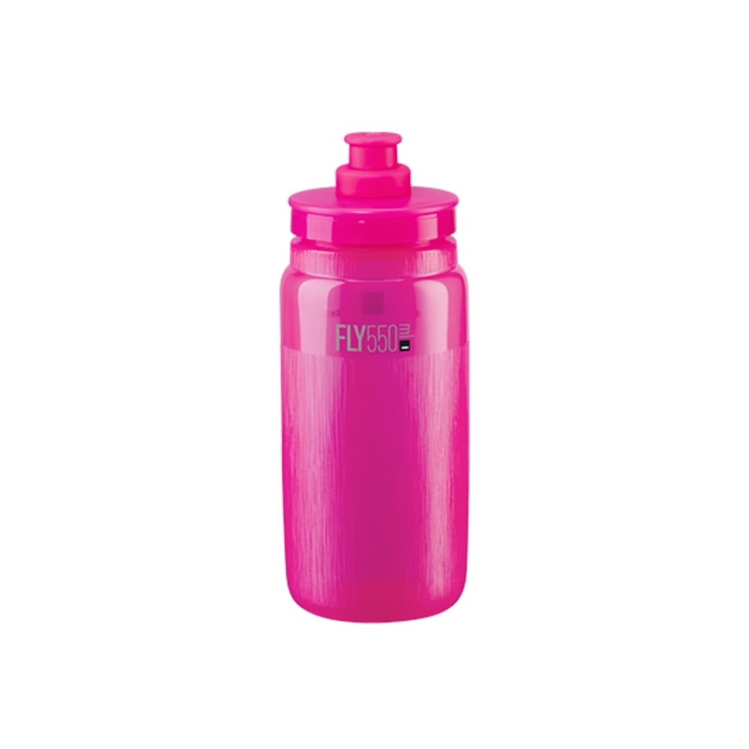 Garrafa Plástico Fly Tex Rosa Fluerescente - 550ml