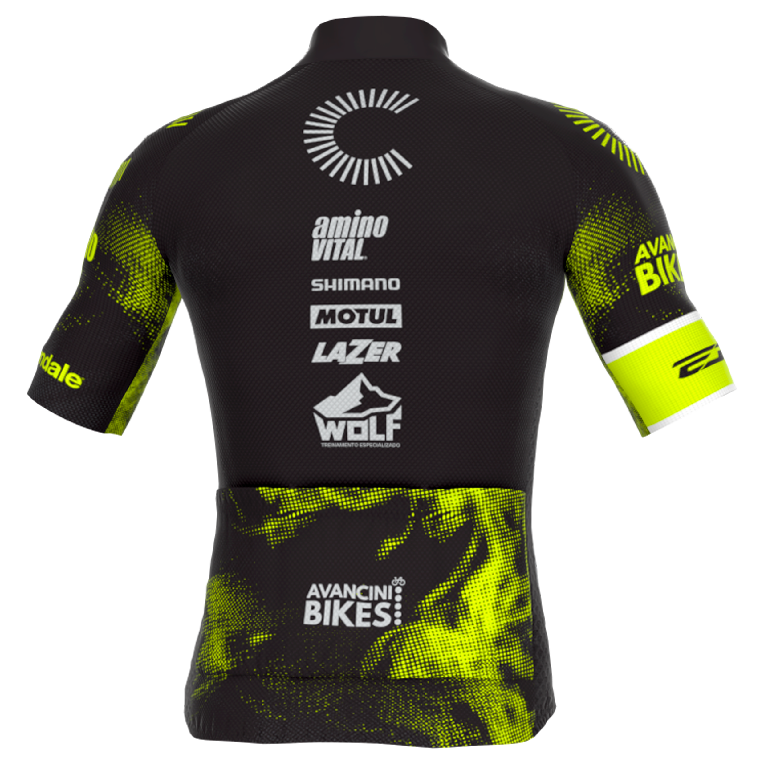 Camisa ERT Equipe Avancini Bikes Cannondale
