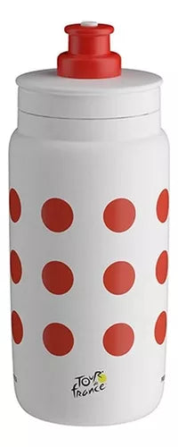 Garrafa Plástico Fly Tex Bolinhas Vermelhas - 550ml