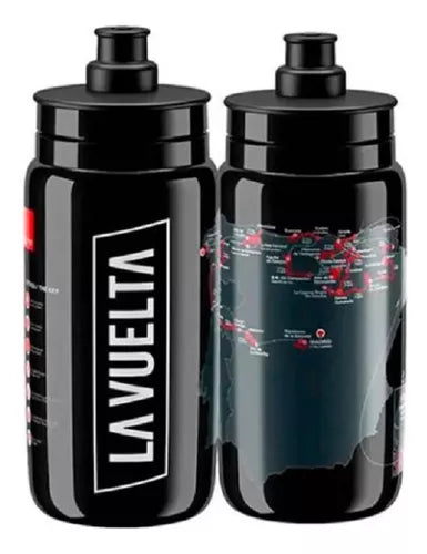 Garrafa Plastico Fly La Vuelta Preto 550ml
