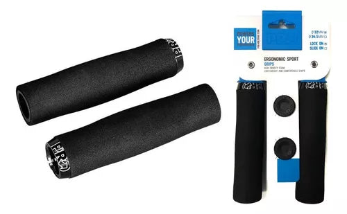 Manopla Shimano Espuma com Trava 32mm x 132mm Preto