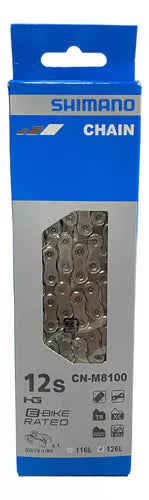Corrente Shimano CN-M8100 126L 12V com Quick-Link