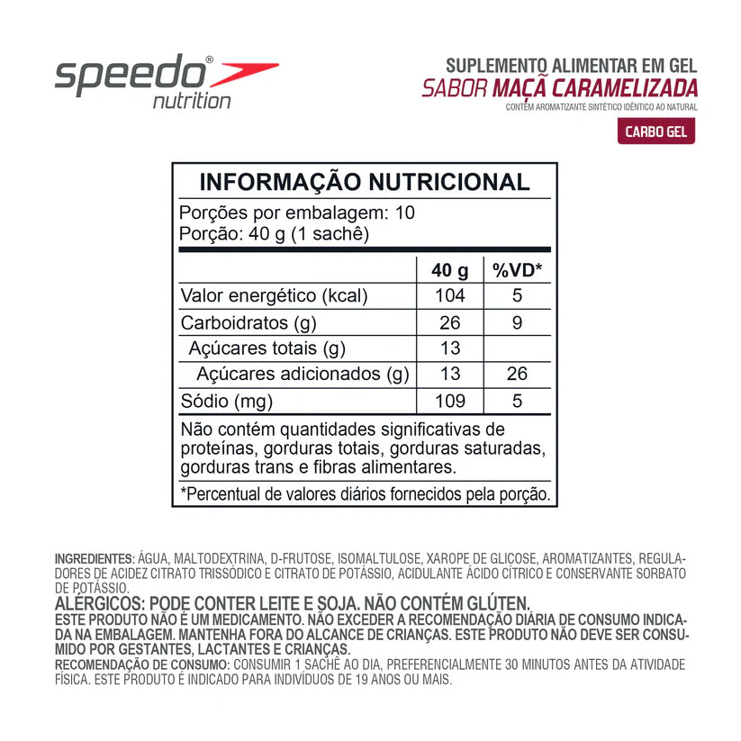 Energy Gel Speedo PWRD by Z2 Maçã Caramelizada