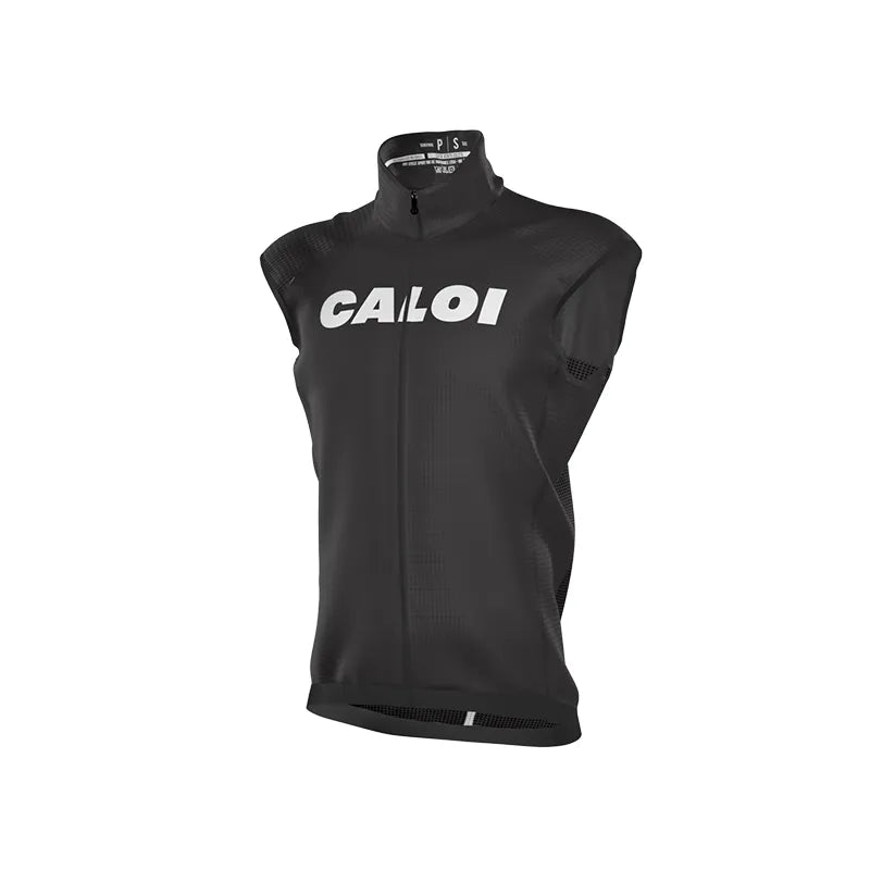 Colete Corta Vento ERT Caloi Black