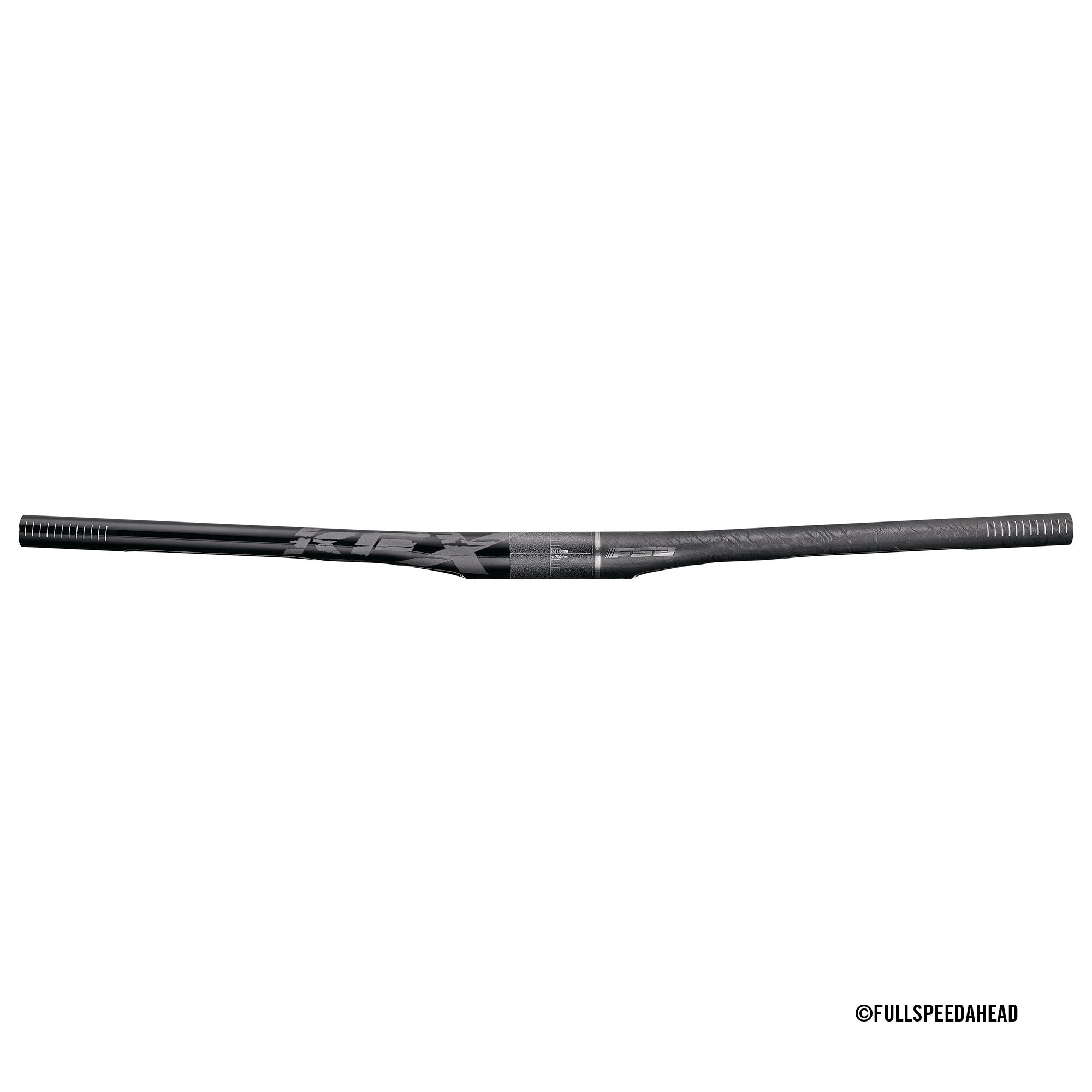 Guidão FSA Carbon KFX Flat 31.8mm - 760mm