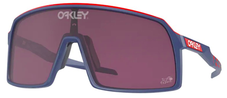 Óculos Oakley Ciclismo Sutro TDF Fosco Poseidon/Prizm Road Preto