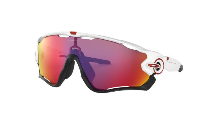 Óculos Oakley Ciclismo JawBreaker Polished White/Prizm Road