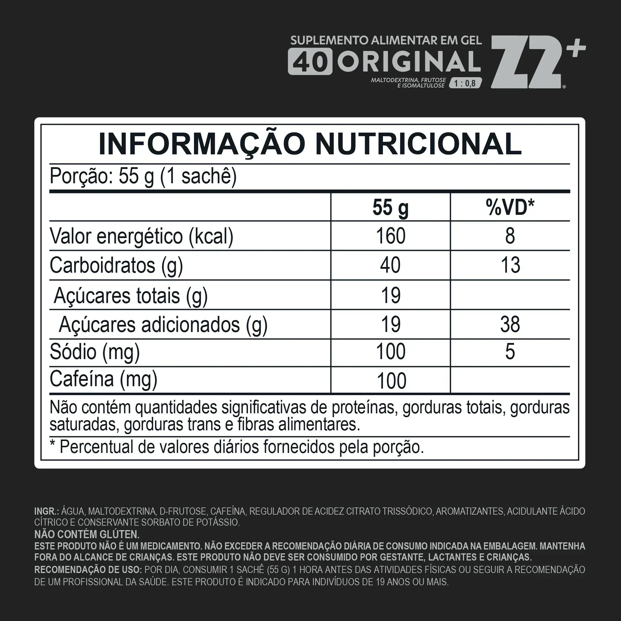 Energy Gel Z2 LoadUp Baunilha